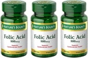 Acid folic 800 mcg Tablete Concentraţie maximă, 3 flacoane (număr 250)