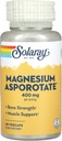 Solaray Magneziu Asporotat Supliment, 200 mg, 60 Conte