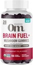 Om Marsupial Superfood Brain Fuel+ Gumies, 28 Serviri, Zmeură Gummy Supliment cu Leu