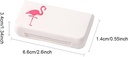 SagaSave Travel Pill Case 3 Compartiments Portable Pilula Caz rezistent la praf și umiditate-Proof Daily Pilula cutie de pastile mici pentru vitamine, ulei de pește, suplimente (Cactus)