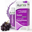 Aurora Nutrascience Mega-Liposomal Liquid Glutatione, Immune & Antioxidant Gut Health Supplement, 750 mg per Serving, non-GMO, Sugar-Free, 10 Pachete de servire