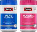 Swisse Daily Multivitamine pentru bărbați și femei Bundle Combo Pack 