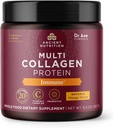 Nutriție antică Colagen pulbere Proteina cu vitamina C, Multi Colagen Proteine Imune, Portocaliu, Sprijină Sistemul imunitar, Păr sănătos, Piele și unghii, 15 Serviri