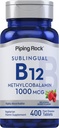 Piping Rock Vitamina B12 Tablete sublinguale 