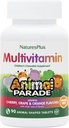 Naturas Plus Animal Parade Sugar-Free Copiilor Multivitamine - Cherry asortate, Aroma de struguri si portocale - 90 Tablete masticabile - 45 Serviri totale