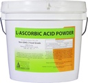 Duda Energy asc8p Pail of L-Ascorbic Acid Powder 99+% Food Grade USP36/BP2012 Cristale albe pure Fermentate Natural Forma de vitamina C, 8 lb.