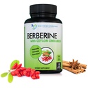 DOCTOR RECOMANDAT SUPLIMENTE Berberină cu scorțișoară Ceylon - 1200 mg Berberină & 100 mg Scorțișoară organică Ceylon - 120 Capsule Veggie, Sistem imunitar sănătos și Wellness gastro-intestinal