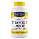 Origini sănătoase Vitamina E, 1000 UI (naturale) Tocopheroluri mixte - Suplimentul vitamina E - Pielea gluten-fără GMO, Vitamina parului si unghiilor - 120 Softgels