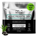 Orlo PRENATAL DHA - Prenatal DHA Omega 3 Supliment - Triple Putere Omega3s - Vegan DHA & EPA Ulei Algae Omega-3 - Sprijină dezvoltarea creierului în timpul sarcinii și alăptării (120 Mini Softgels)