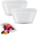 GMS Squeezable Pocket Pilula caz - mic, ușor de greutate organizator Pilula Ideal pentru călătorie - deține medicamente în condiții de siguranță - Sturdy Design cu Easy Fuss-acces gratuit - 2 Inch Pocket Sized & Discret - 2 Pack