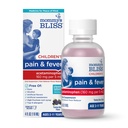 Mami Bliss copii durere și Reducator febră, Copii Acetaminofen, Die gratuit, Aroma delicioasa mixt Berry, Vârste 2+, 4 Ounces de fluide