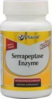 Vitacost Serapeptase Enzyme - 60 Capsule vegetariene - Dulapuri enterice - eliberare întârziată
