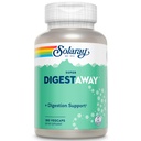 SOLARAY Super Digestaway Enzymes Digestive - Pancreatin, Papain, Ginger, Pepsin, Betaine HCl, Aloe Vera, și More - Digestion & Nutrient Absorbtion Support - Lab Verified - 180 VegCaps