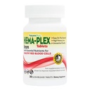 NaturasPlus Hema-Plex Iron - 30 comprimate cu eliberare lentă - 85 mg Fier Chelat - Sănătatea totală a sângelui - cu vitamina C & Bioflavonoide - non OMG, vegetariană & Gluten gratuit - 30 Serviri