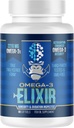 Gorilla Mind Omega-3 Elixir™ | 2210mg Fish Oil Re-Esterified Triglyceride Form | EPA, DHA + 2 Fatty Acids | Astaxanthin Infusion for Bolstered Integrity | 3rd Party & Rancidity Tested | 60 Softgels