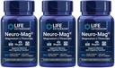 Life Extensie Neuro-mag Magneziu L-treonat, 90 Count (Pachet de 3)