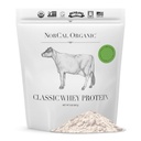 NorCal Organic - Proteina Classic Whey - 100% Grass-Fed și Grass-Finished - UNFLAVORED - Lecitin-Free - 2lb vrac