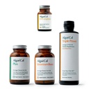 ALGAECAL Ultimate Bone Bundle - D3 Complete (1000 UI) + K2, Vitamina E, vitamina A & Plant-Based Calciu pentru creșterea densității osoase & Omega 3 Ulei de pește cu 1200mg EPA DHA