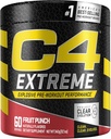 C4 Extreme Pre Antrenament Praf de fructe Punch 
