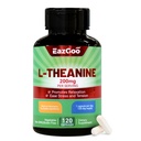 L-Teanină 200mg, Aminoacid Supliment pentru a sprijini relaxare, Stres, L Capsulele de teanină - non-GMO, Gluten gratuit, 120 Veg Capsule