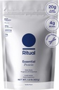 Ritual Prenatal Vegan Pulbere de proteine: colină pentru a sprijini prenatal, postpartum, & Alăptarea, 20g Proteina de mazăre organică de la ferme regenerative în Statele Unite ale Americii, Gluten gratuit, pe bază de plante, Zahăr gratuit†, Vanilie, 1Lbs
