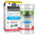 Gradina de viata Dr. Probiotice Formulate Organic Kids+ plus Vitamina C & D - Pepene verde - Gluten, Dairy & Soy Free Immune & Digestive Health Supplement, No Aded Sugar, 30 Chewables (Shelf Stable)