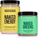 NUKED Vegan energizarea Bundle fructe Punch Energie Nutriție Super Verzi pulbere Verzi organice Supliment