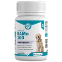Wanderfound Animale de companie La fel 100 suport pentru ficat pentru câini - acelasi S-Adenosyl-L-Metionina Supliment hepatic pentru Liver & Brain Support - Bacon arostat Sam E, fabricate în Statele Unite ale Americii - 30 Tablete masticabile