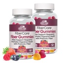 Fermele de tara Fiber Care Prebiotic Gumies, 6g de fibre Per Serving, FOS de la Beets, Digestive Health, Sprijină Regularitatea, Aroma de fructe mixte