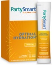 Himalaya PartySmart Electrolits Tropical Powder Packets, 12 Count, Supports Hydration, Rehidrated with Sodium & Potasiu, Vitamina C & More, Antioxidant Recovery Blend Milk Thistle, Ginger & Turmeric