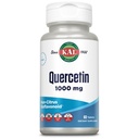 KAL Querbetin 1000 mg Supplement de suport imunitar, Bioflavonoids pentru Apărarea Imunală şi Suportul Global de Sănătate, Vegan, Gluten gratuit, non-GMO, 60 de zile de garantare, 60 Serviri, 60 comprimate