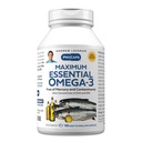 ANDREW LESSMAN Maximal Essential Omega-3 Nearomate, 180 Softgels - Ultra-pure Omega-3 ulei de pește 1200 mg-High DHA, No Mercury Supplement-Small, Ușor de înghiţit capsule de ulei de pește