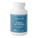 Dr Amen BrainMD calm Creierul meu - 90 capsule Vegane - Formula de acţiune rapidă cu magneziu, Ashwagandha & L-Theanine - 30 Servings