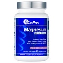 CanPrev Magneziu Bisglicinat cu Ashwagandha, B5, B6 & Vitamina C, 90 Veg Caps, 30-Day Support, Suport Nopți odihnitoare & Relaxare, Ajuta Energie & Imnue Funcția, Vegan, Non-GMO, Dairy, Soy, Gluten