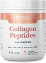 Model Wellness Colagen Peptides Powder (Tip I & III) - Hair, Nails, Skin and Joint Health - Grass Fed & Pasture Crescut - Colagen hidrolizat, Non-GMO, Dairy Free, & Keto - Neflavorat (16 Oz)