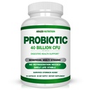 Arazo Nutritie Probiotic 40 Miliarde CFU - Perioada de valabilitate Stabil cu prebiotice si acidophilus - Potenta stabila pana la pana la pana la perioada de depasire Probiotice de eliberare