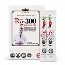 Premium RG3 300 Coreean Red Ginseng pulbere - Ginsenozide îmbunătățite (50mg Rg3/Sachet), Made in Korea, 10 Sachete