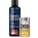 Cenzor NDS Nutriție Fat Loss-Body Toner cu CLA (90 Softgels) și Siren Labs L-Carnitine Elite Burn Fat Loss Support Strawberry Blast 3000 mg (32 Servings)