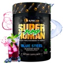 ALPHA LION Pompă Superumană Pre Workout pulbere, Nootropic Caffeine & Stim Free Preworkout Supliment, Nitricoxid Booster, Muscle Gainer, Energie & Focus (42 Servings, Aroma de oțel afine)