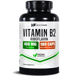 Healthfare Vitamina B2 Riboflavin 400 mg 