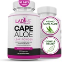 Cape Aloe Pure Laxativ Herbal pentru Relief Constipație - Mișcarea Bowel sănătos - Natural Colon Cleanse & Detox Supliment alimentar - Special conceput pentru femei de Ladyme - 90 capsule