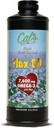 Cal's Flax Oil, Cold Presed Flax Seed, High in Omega 3 Fatty Acid, Unrafined Flax Seed Oil, Pure Flax Seed Oil Liquid Supplement for Joint, Skin, and Heart Health Support - 32 oz