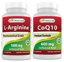 Cele mai bune naturale L-Arginină 1000 mg & CoQ10 600 mg