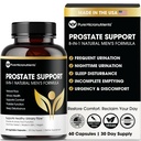 Pure Micronutrients Advanced Prostate Health Supplement - Saw Palmetto, Beta-Sitosterol, Stinging Nettle Root, & Licopene - Controlul vezicii urinare & Suplimente de suport pentru bărbați