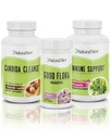 NaturalSlim Candida Cleanse Supplements Bundle - Kit candidic Anti Overgrowth, Gut & Colon Curățarea 242 capsule Total - 28 zile Programul de curățare Formulat de Frank Suarez (1 ambalaj)