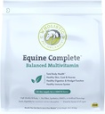 Wholistic Pet Organics Equine Complet: Cai Multivitamine pentru sănătatea corporală totală - Suplimentul cailor cu vitamine, minerale, prebiotice, probiotice, antioxidanți și mai mult - 4 Lb