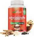 Capsulele Ashwagandha - 10% cutanolide, extract de root powder, supliment de plante pentru a sprijini un ajutor de stres natural, somn, focus - 1500mg, pentru bărbați și femei -120 conte