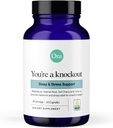 Ora Organic Natural Sleep Aid Supplement Stress Supplement Suplement Supliment Supliment Supliment Living Herbal Blend cu Melatonina din Tart Cherry - Include Citrate de magneziu, Root Valerian, și Lemon Balm - 1 lună de aprovizionare, 60 capsule