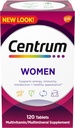 Centrum Multivitamine pentru femei, Multivitamine/Multimineral Supliment cu fier, Vitamina D3, B Vitamine si Antioxidanti Vitamine C si E, Gluten gratuit, Ingrediente non-GMO - 120 Conte