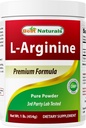 Cele mai bune naturale L-Arginina pulbere 1 Liră - Pure farmaceutice formă liberă - cele mai bune Aminoacid Arginine Suplimente pentru femei si barbat - promovează circulatia si sustine sanatatea cardiovasculara